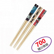 套裝竹筷子(一套三對) (兩款隨機)