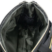 W-DC高級手提袋和單肩袋・黑色 